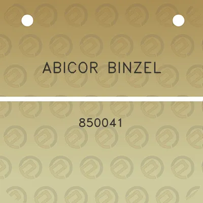 abicor-binzel-850041