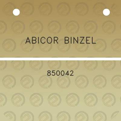 abicor-binzel-850042