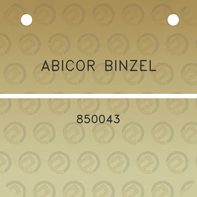 abicor-binzel-850043