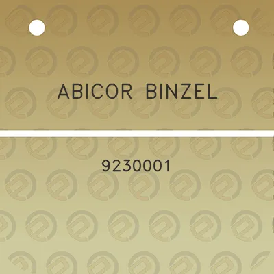 abicor-binzel-9230001