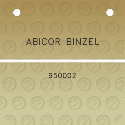 abicor-binzel-950002