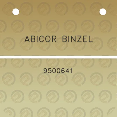 abicor-binzel-9500641