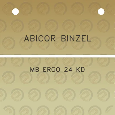 abicor-binzel-mb-ergo-24-kd