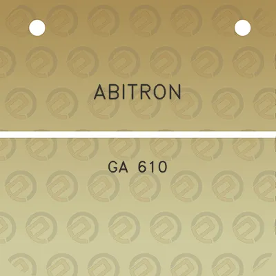 abitron-ga-610