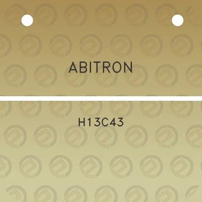 abitron-h13c43