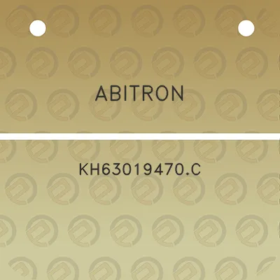 abitron-kh63019470c