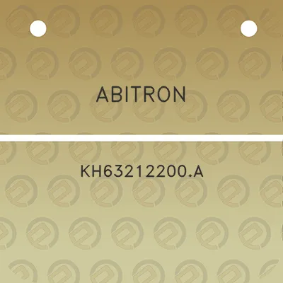 abitron-kh63212200a