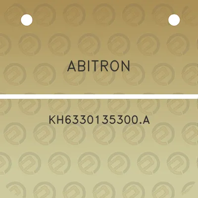 abitron-kh6330135300a