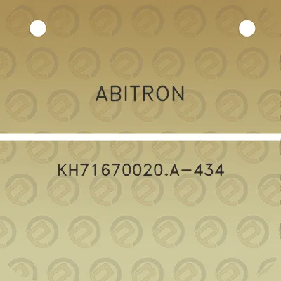 abitron-kh71670020a-434