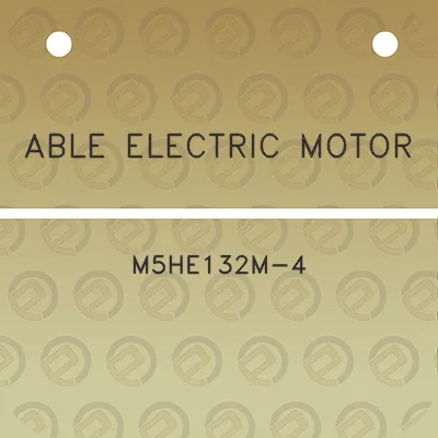 able-electric-motor-m5he132m-4