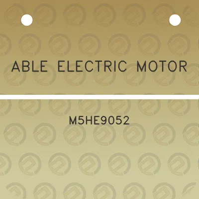 able-electric-motor-m5he9052