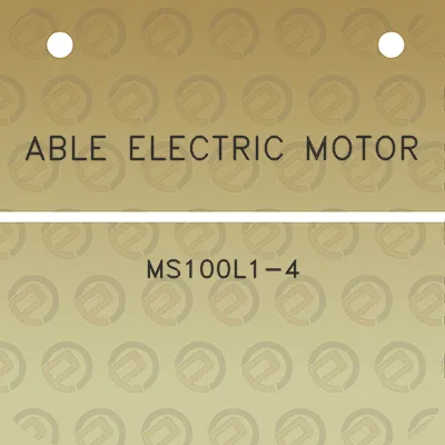 able-electric-motor-ms100l1-4