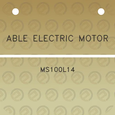 able-electric-motor-ms100l14