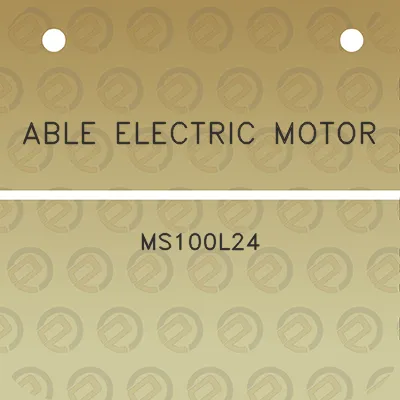 able-electric-motor-ms100l24