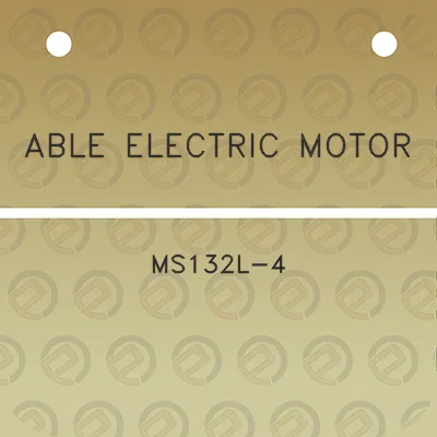 able-electric-motor-ms132l-4