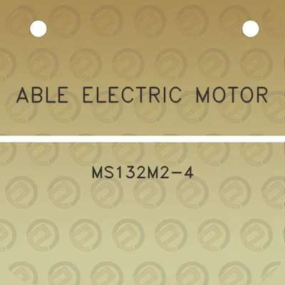 able-electric-motor-ms132m2-4