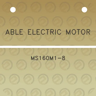 able-electric-motor-ms160m1-8