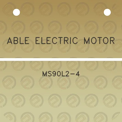 able-electric-motor-ms90l2-4