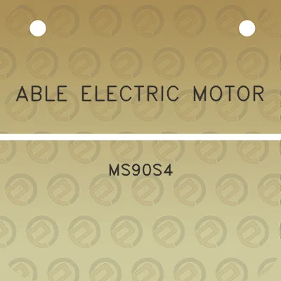 able-electric-motor-ms90s4