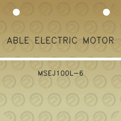 able-electric-motor-msej100l-6