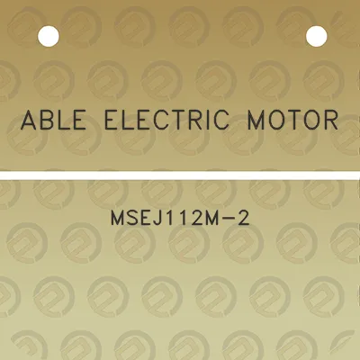 able-electric-motor-msej112m-2