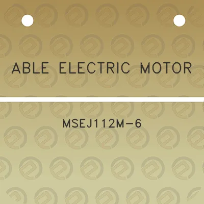 able-electric-motor-msej112m-6