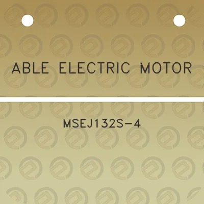 able-electric-motor-msej132s-4