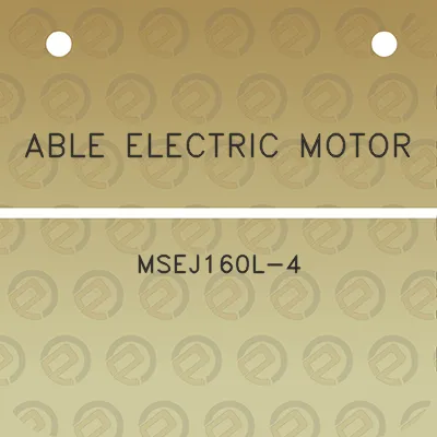 able-electric-motor-msej160l-4