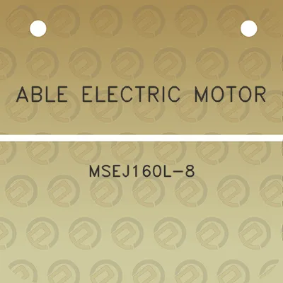 able-electric-motor-msej160l-8