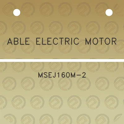 able-electric-motor-msej160m-2