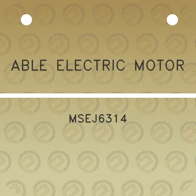 able-electric-motor-msej6314