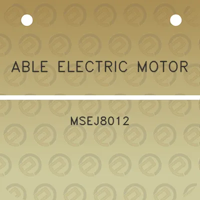 able-electric-motor-msej8012