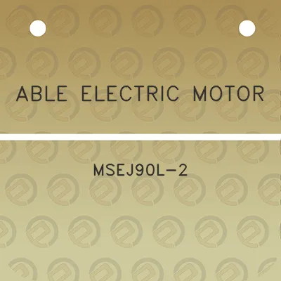 able-electric-motor-msej90l-2