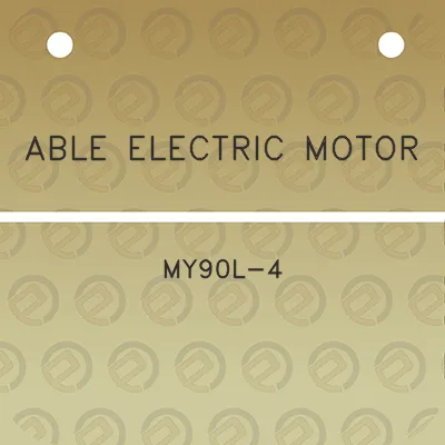 able-electric-motor-my90l-4