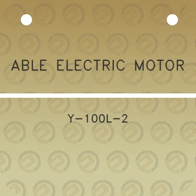 able-electric-motor-y-100l-2