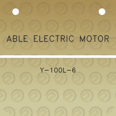 able-electric-motor-y-100l-6