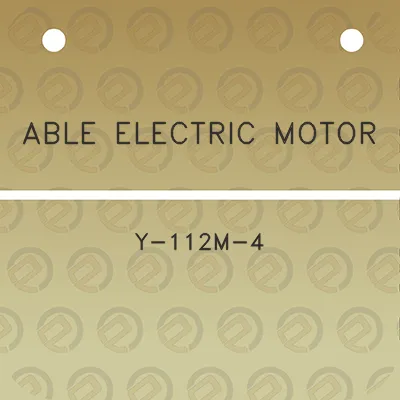 able-electric-motor-y-112m-4