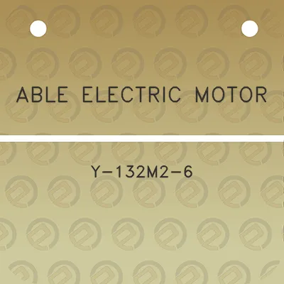 able-electric-motor-y-132m2-6