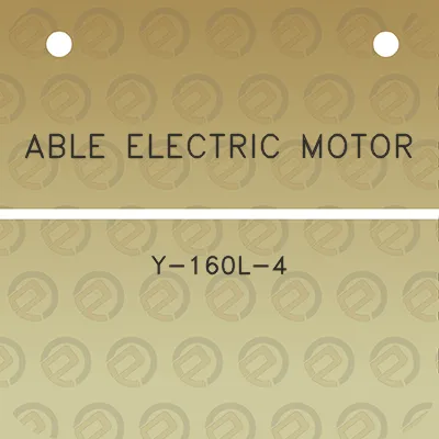 able-electric-motor-y-160l-4