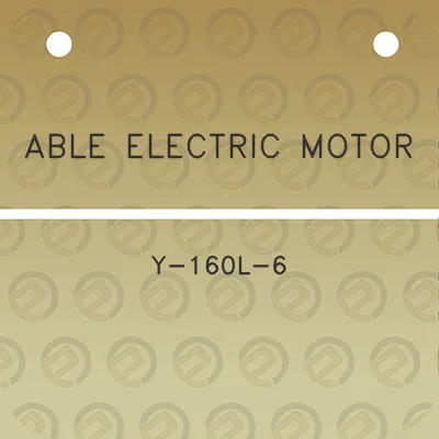 able-electric-motor-y-160l-6