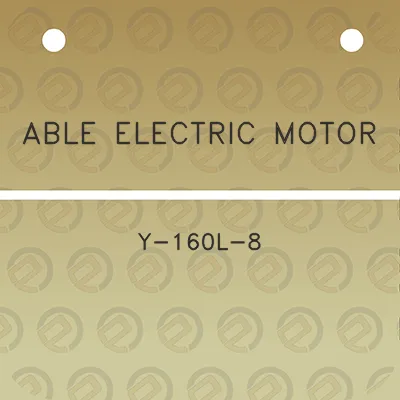 able-electric-motor-y-160l-8