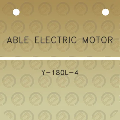 able-electric-motor-y-180l-4