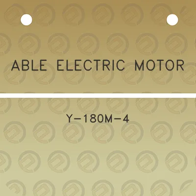 able-electric-motor-y-180m-4