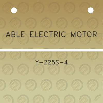 able-electric-motor-y-225s-4