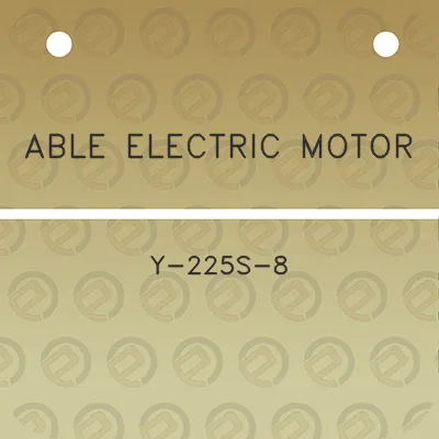 able-electric-motor-y-225s-8