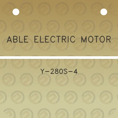 able-electric-motor-y-280s-4