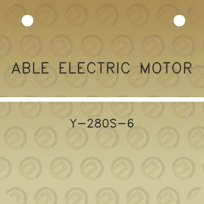 able-electric-motor-y-280s-6