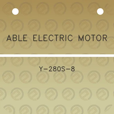 able-electric-motor-y-280s-8