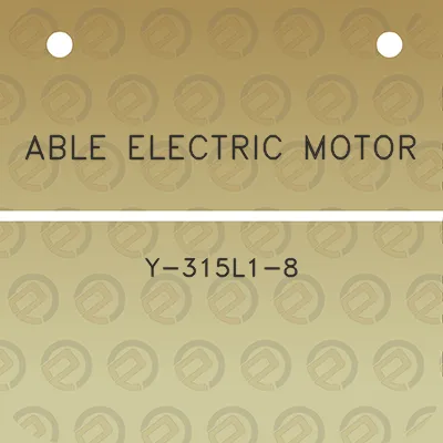 able-electric-motor-y-315l1-8