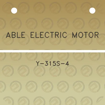 able-electric-motor-y-315s-4